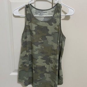 Camo tank top